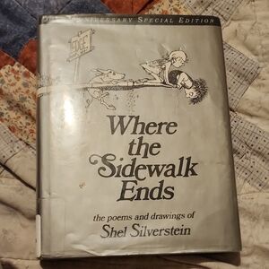 Where The Sidewalk Ends 30th Anniversary Edition By Shel Silverstein Hardcover